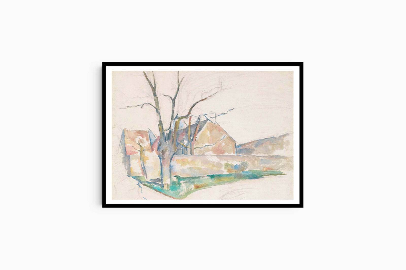 "Paul Cezanne - Winter Landscape - Hakyarts"
