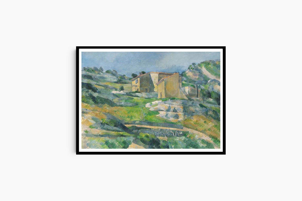 "Paul CŽzanne - Houses in Provence 'The Riaux Valley near L'Estaque' - Hakyarts"