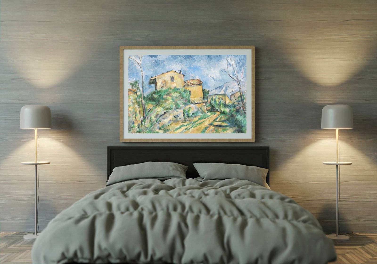 "Paul CŽzanne - La Maison Maria sur la route du Château Noir - Hakyarts"