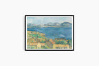 "Paul CŽzanne - The Bay of Marseilles, Seen from L'Estaque - Hakyarts"