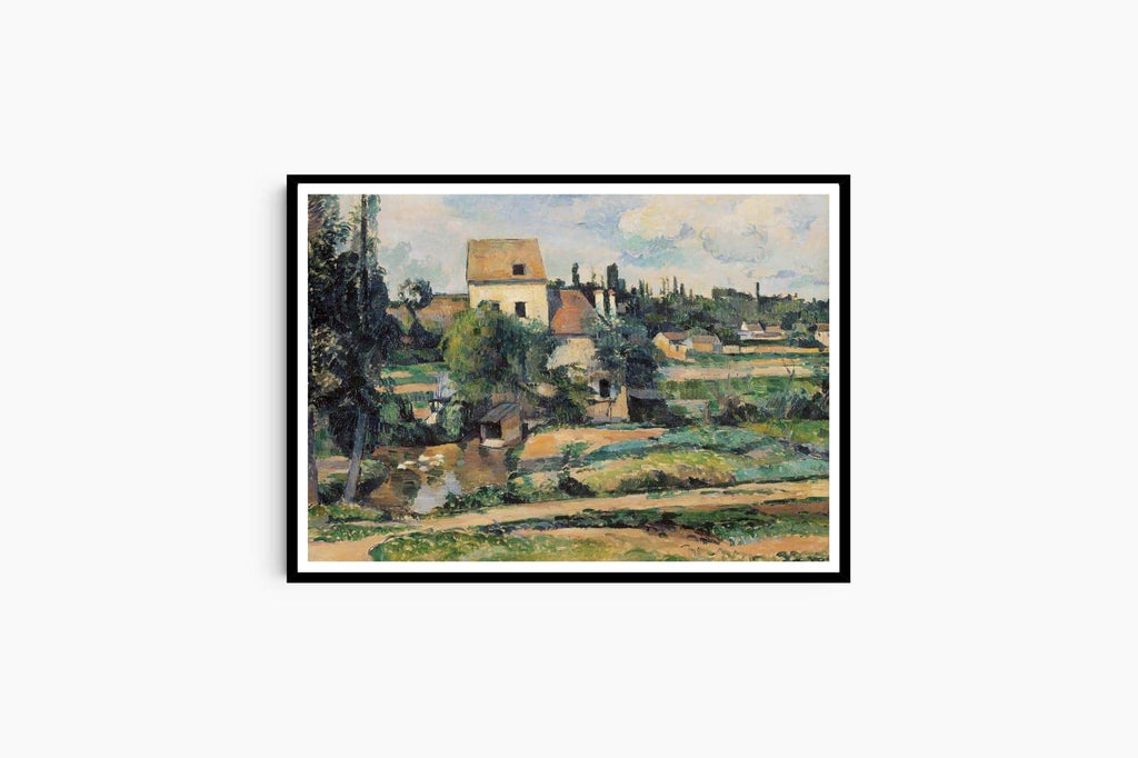 "Paul CŽzanne - Le Moulin sur la Couleuvre à Pontoise - Hakyarts"