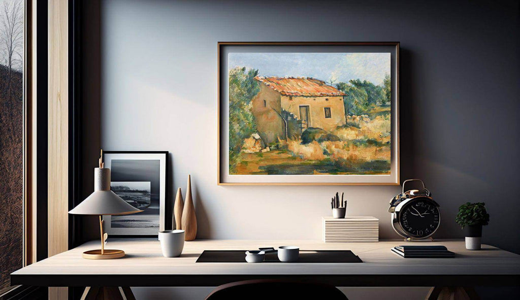 "Paul CŽzanne - Maison dans la Campagne Aixoise - Hakyarts"