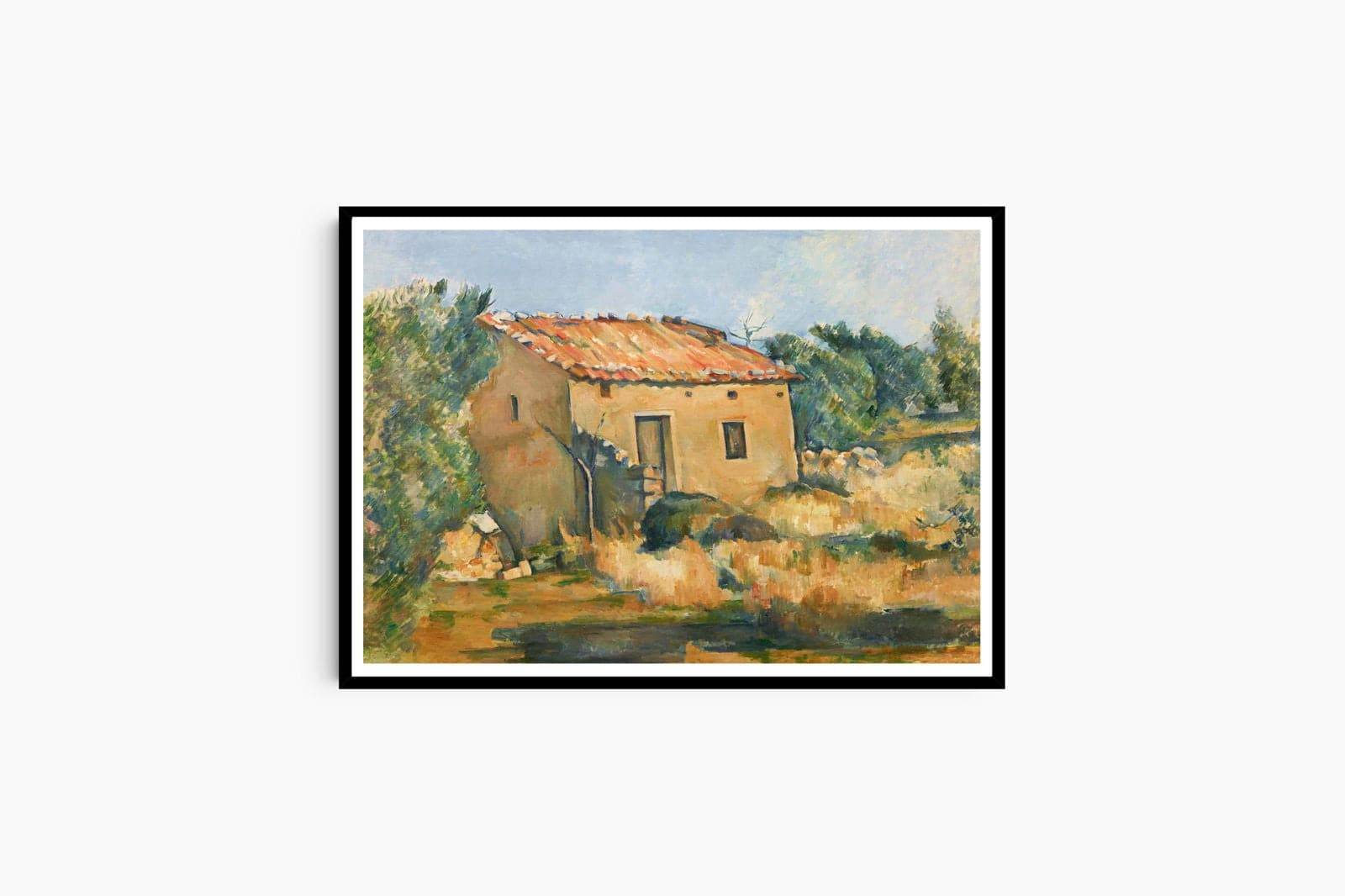 "Paul CŽzanne - Maison dans la Campagne Aixoise - Hakyarts"