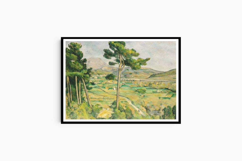 "Paul CŽzanne - Mont Sainte-Victoire and the Viaduct of the Arc River Valley - Hakyarts"