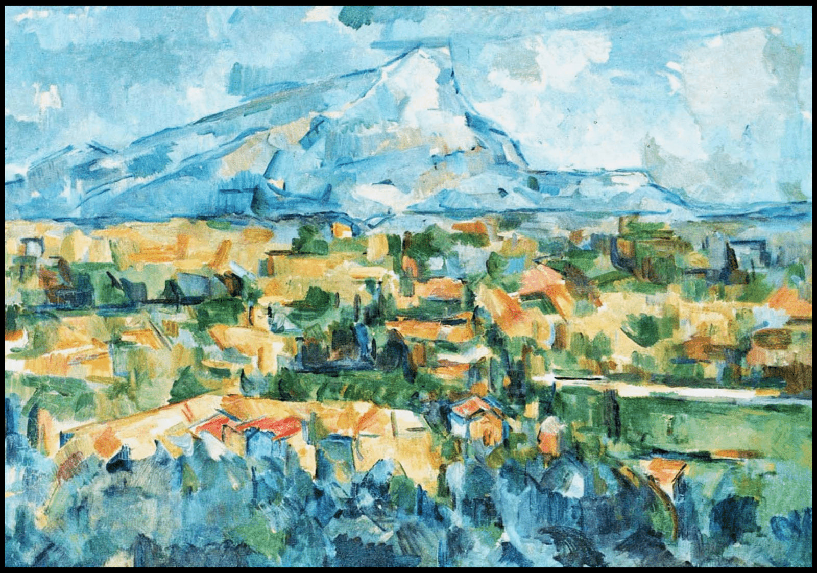 "Paul CŽzanne - Montagne Sainte-Victoire - Hakyarts"