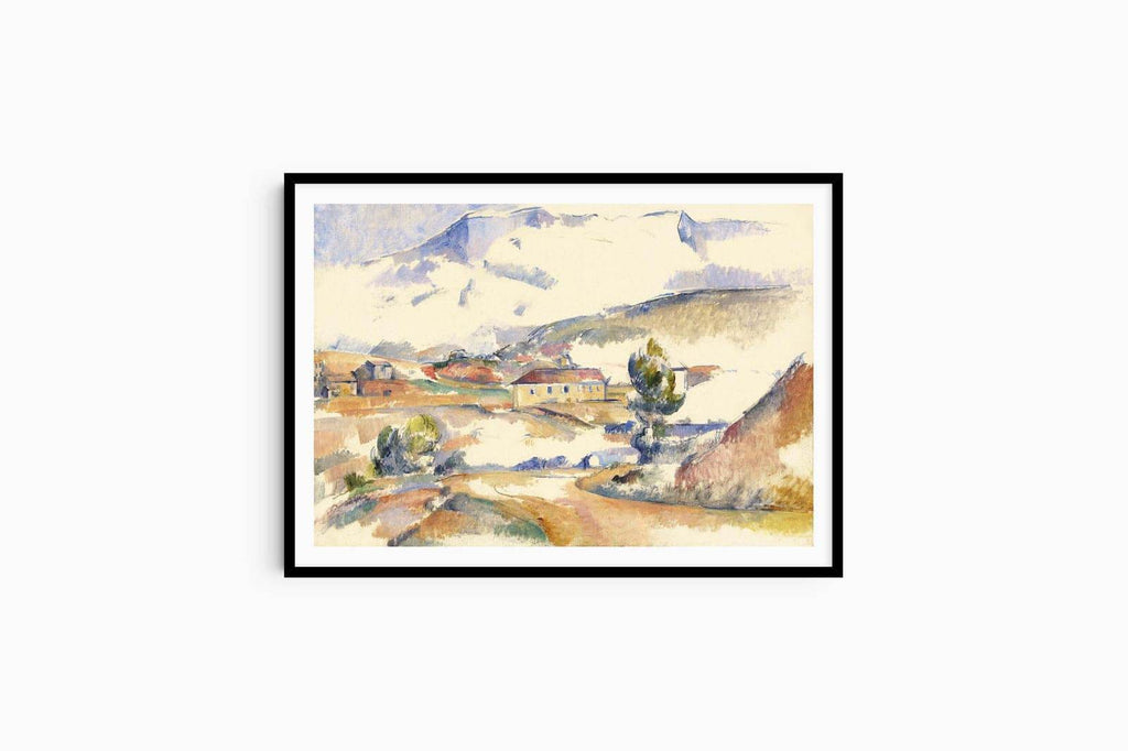 "Paul CŽzanne - Montagne Sainte-Victoire from near Gardanne - Hakyarts"