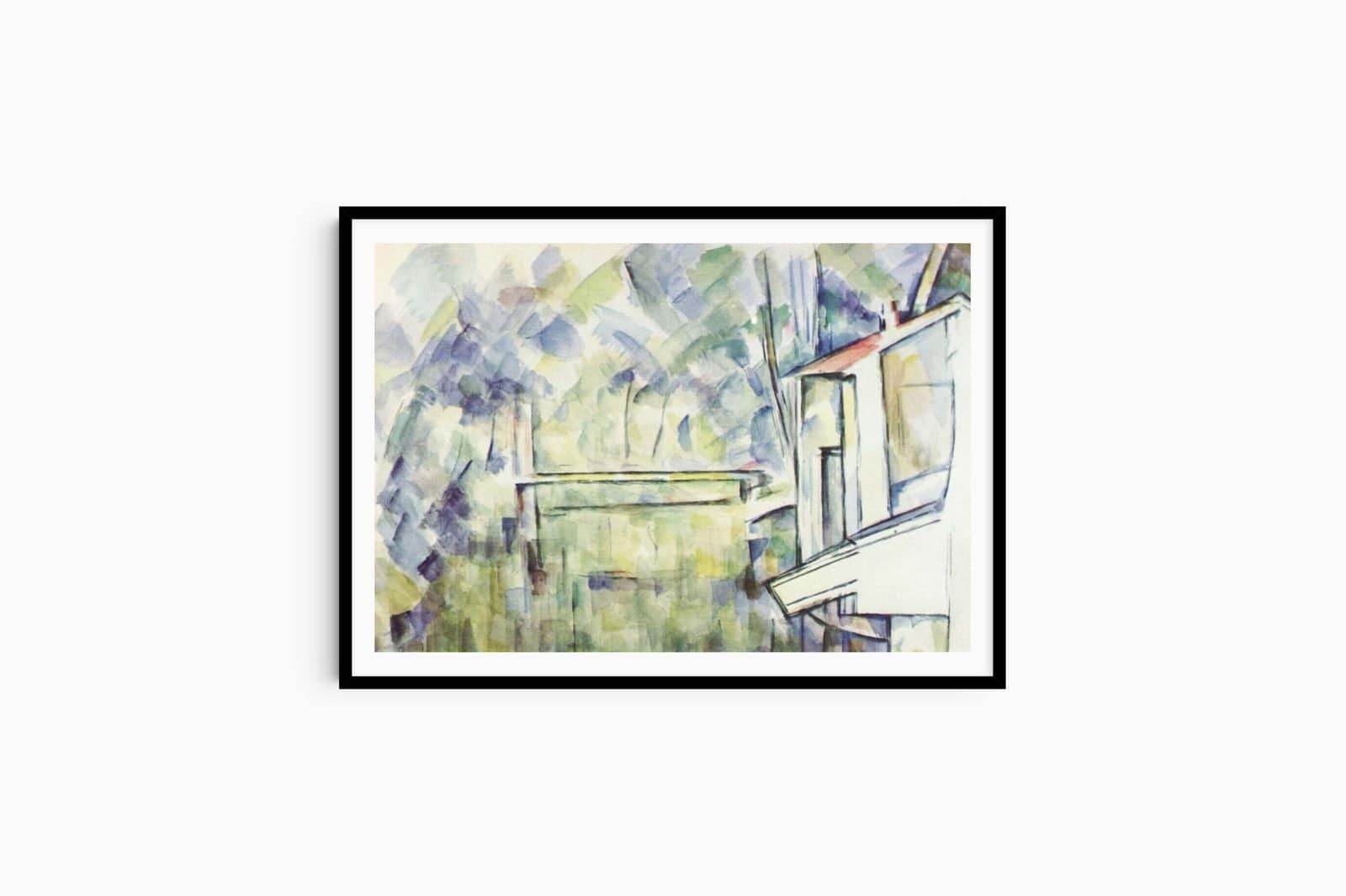 "Paul CŽzanne - Moulin sur une Rivière - Hakyarts"