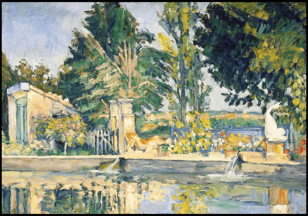 "Paul CŽzanne - Le Bassin du Jas de Bouffan - Hakyarts"