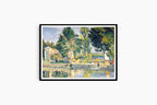 "Paul CŽzanne - Le Bassin du Jas de Bouffan - Hakyarts"