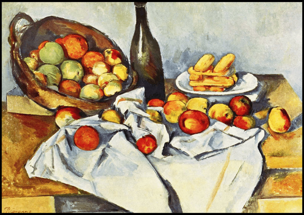 "Paul CŽzanne - Le Panier de Pommes - Hakyarts"