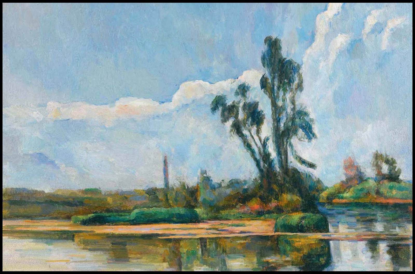 "Paul CŽzanne - La Rivière - Hakyarts"
