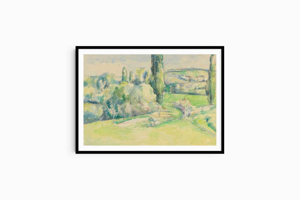 "Paul Cézanne - La Côte Du Jallais À Pontoise - Hakyarts"