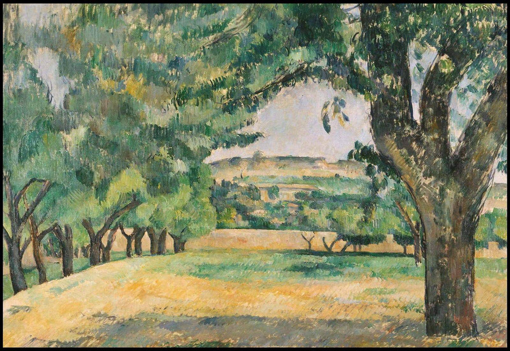 "Paul Cézanne - Environs du Jas de Bouffan - Hakyarts"