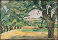 "Paul Cézanne - Environs du Jas de Bouffan - Hakyarts"