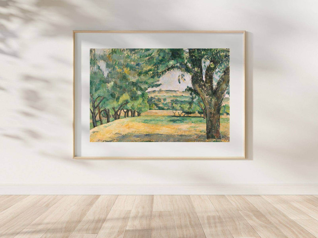 "Paul Cézanne - Environs du Jas de Bouffan - Hakyarts"