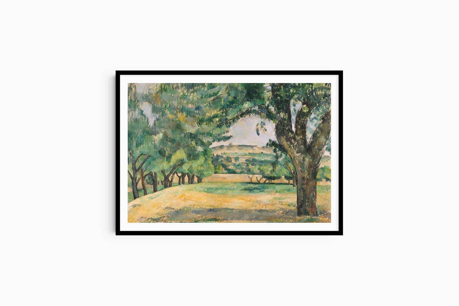 "Paul Cézanne - Environs du Jas de Bouffan - Hakyarts"
