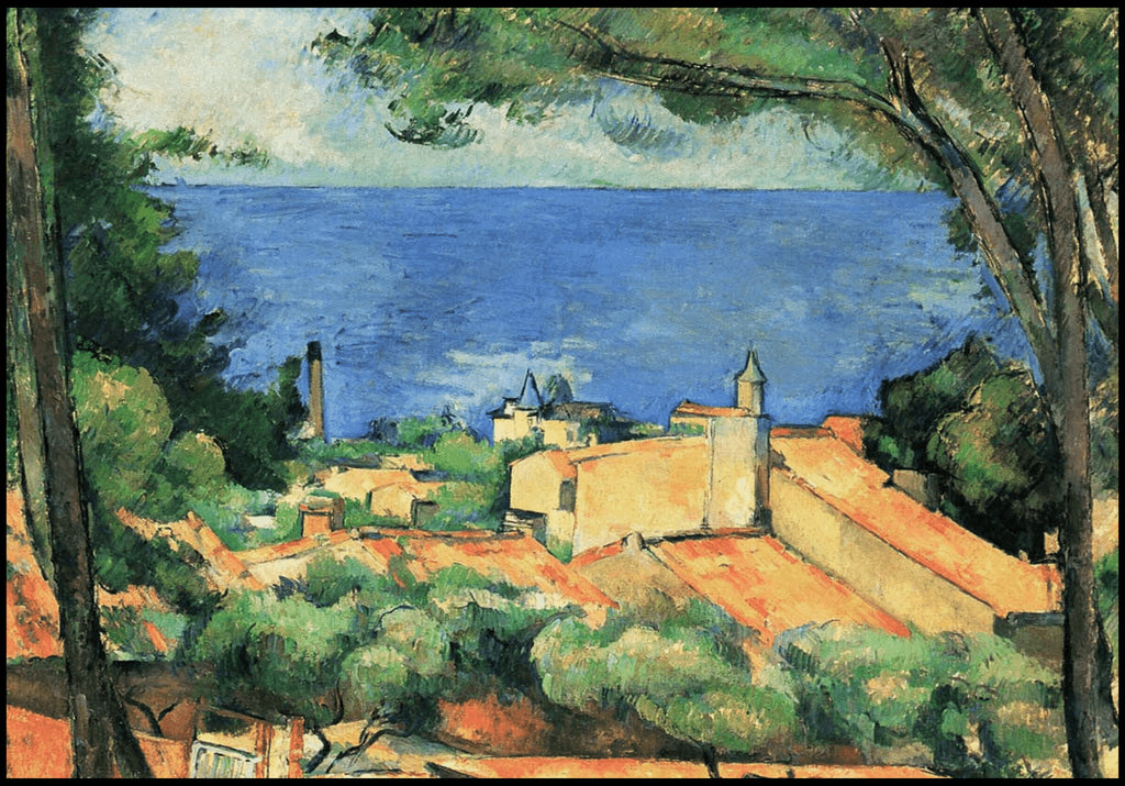"Paul Cézanne - Environs du Jas de Bouffan - Hakyarts"