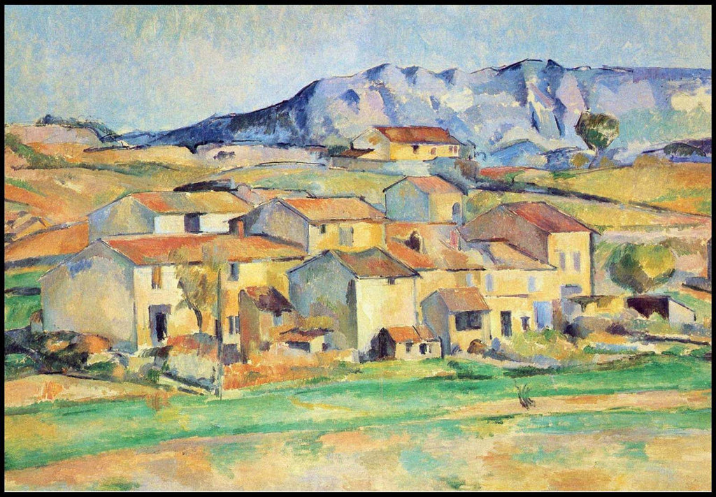 "Paul Cézanne - Hameau à Payennet près de Gardanne - Hakyarts"