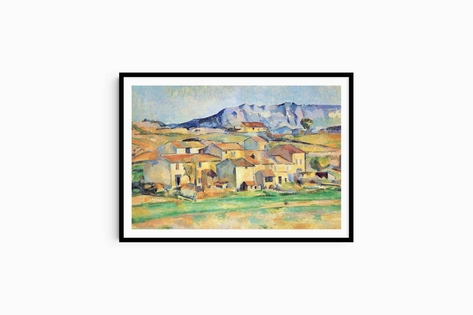 "Paul Cézanne - Hameau à Payennet près de Gardanne - Hakyarts"