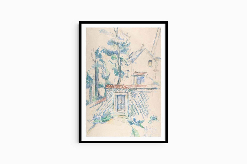 "Paul Cézanne - Entrance to a Garden - Hakyarts"