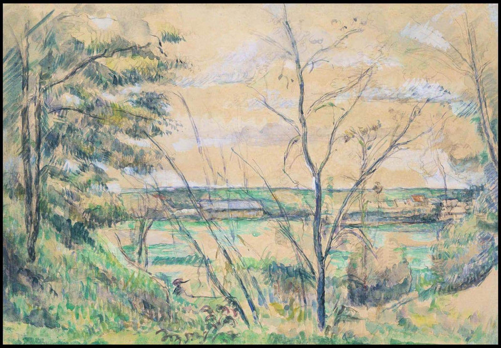 "Paul Cézanne - In the Oise Valley - Hakyarts"