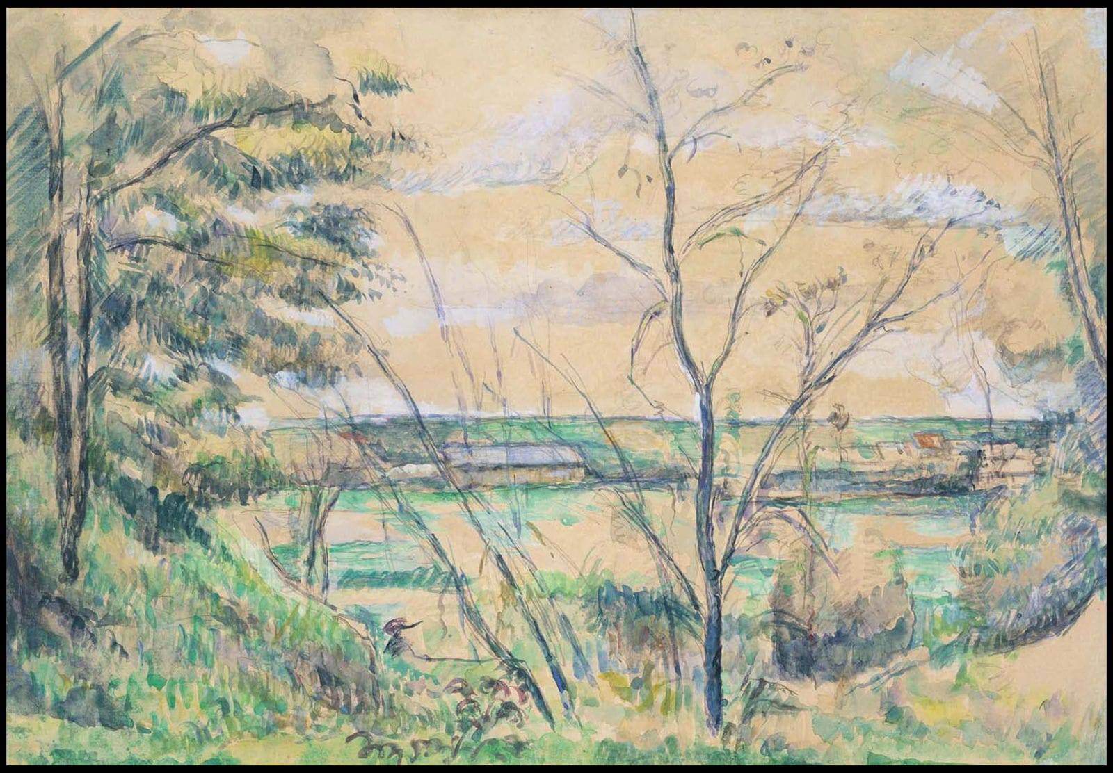 "Paul Cézanne - In the Oise Valley - Hakyarts"