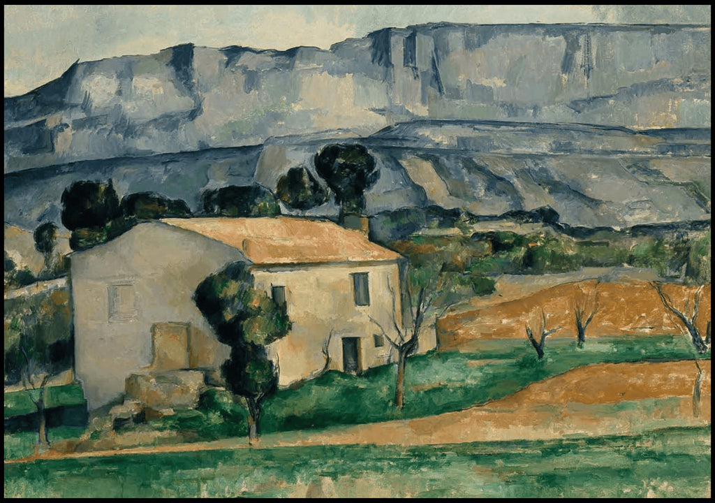 "Paul Cézanne - Maison en Provence - Hakyarts"