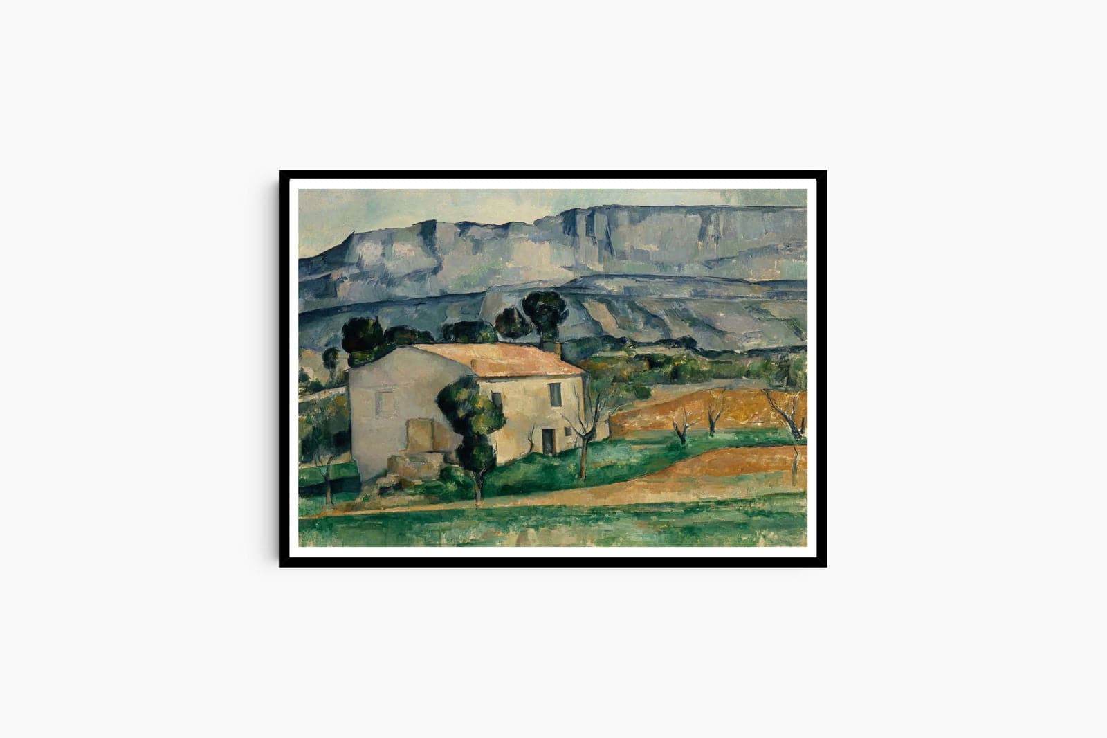 "Paul Cézanne - Maison en Provence - Hakyarts"