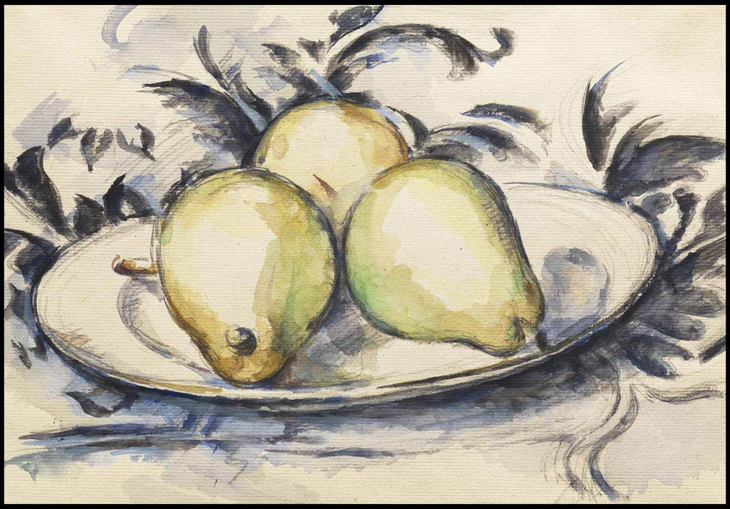 "Paul Cézanne - Three Pears - Hakyarts"