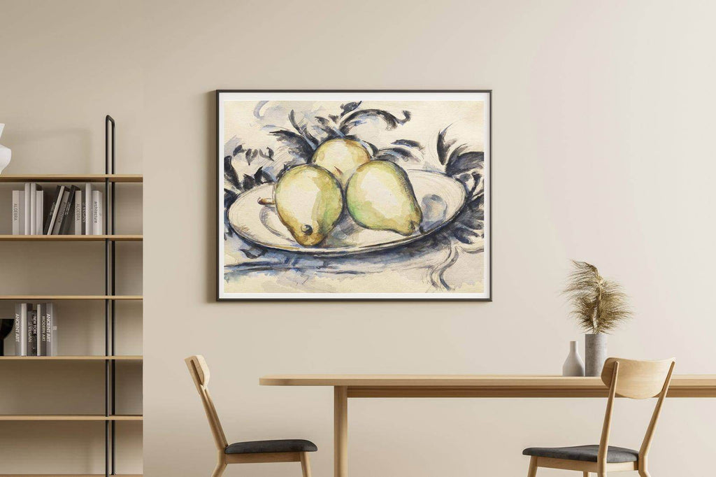 "Paul Cézanne - Three Pears - Hakyarts"