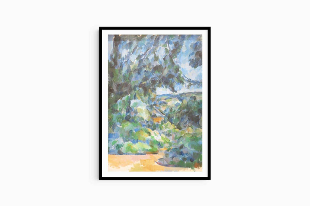 "Paul Cézanne - Blue Landscape - Hakyarts"