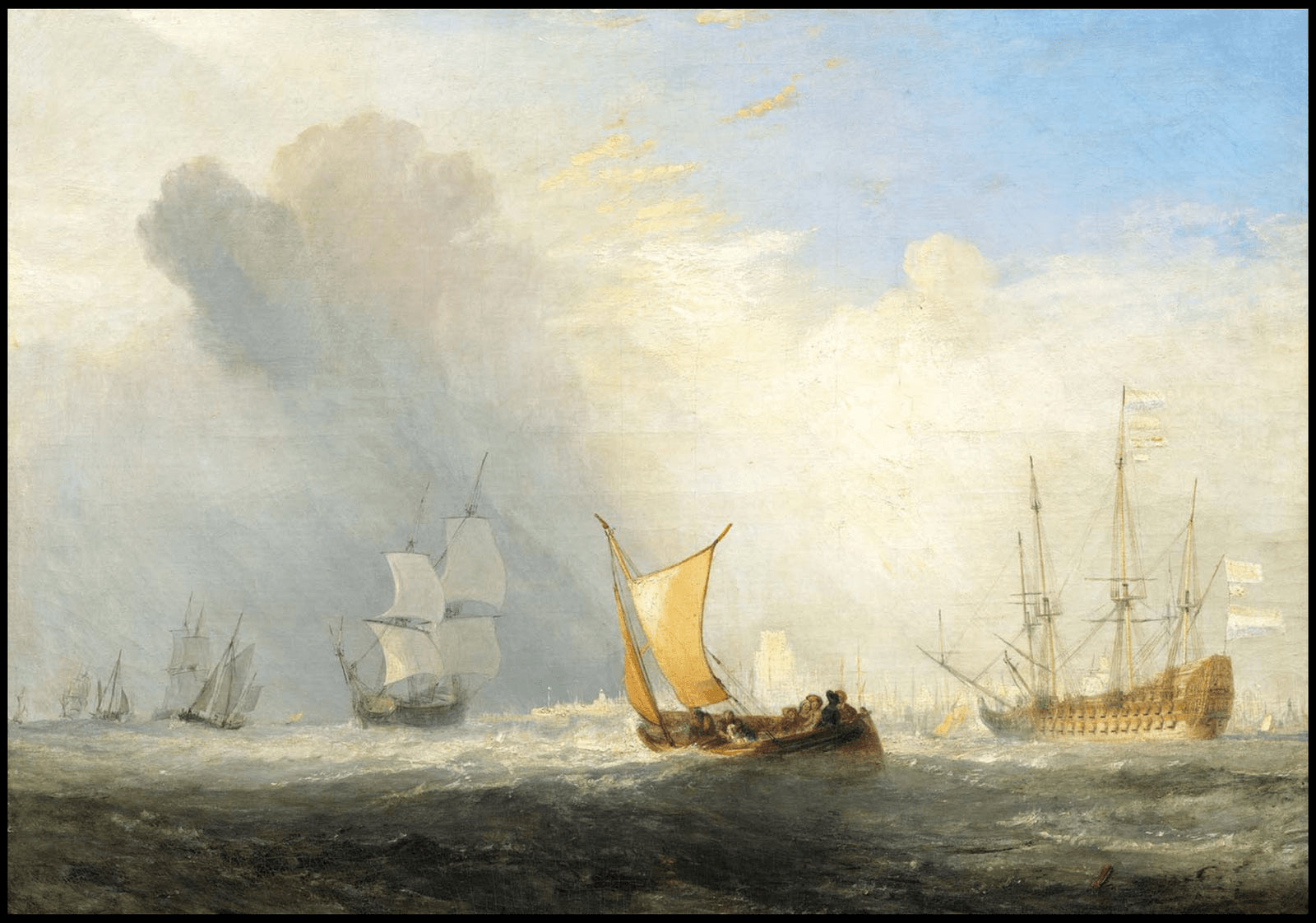 "William Turner - Rotterdam Ferry-Boat"