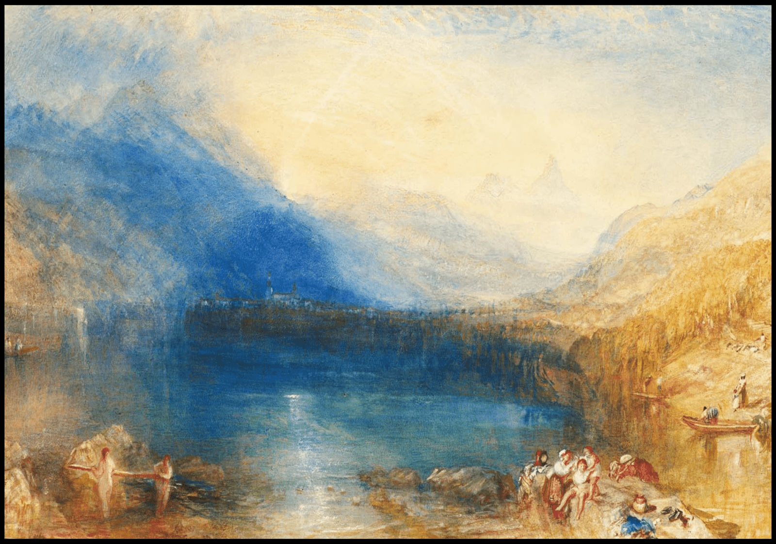 "William Turner - The Lake of Zug"