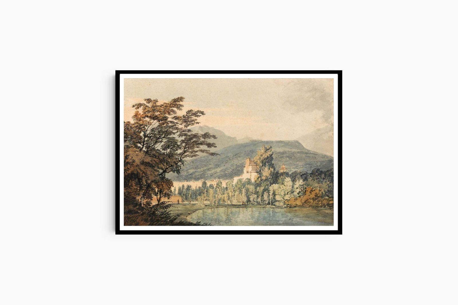 "William Turner - Sir William Hamilton's Villa"