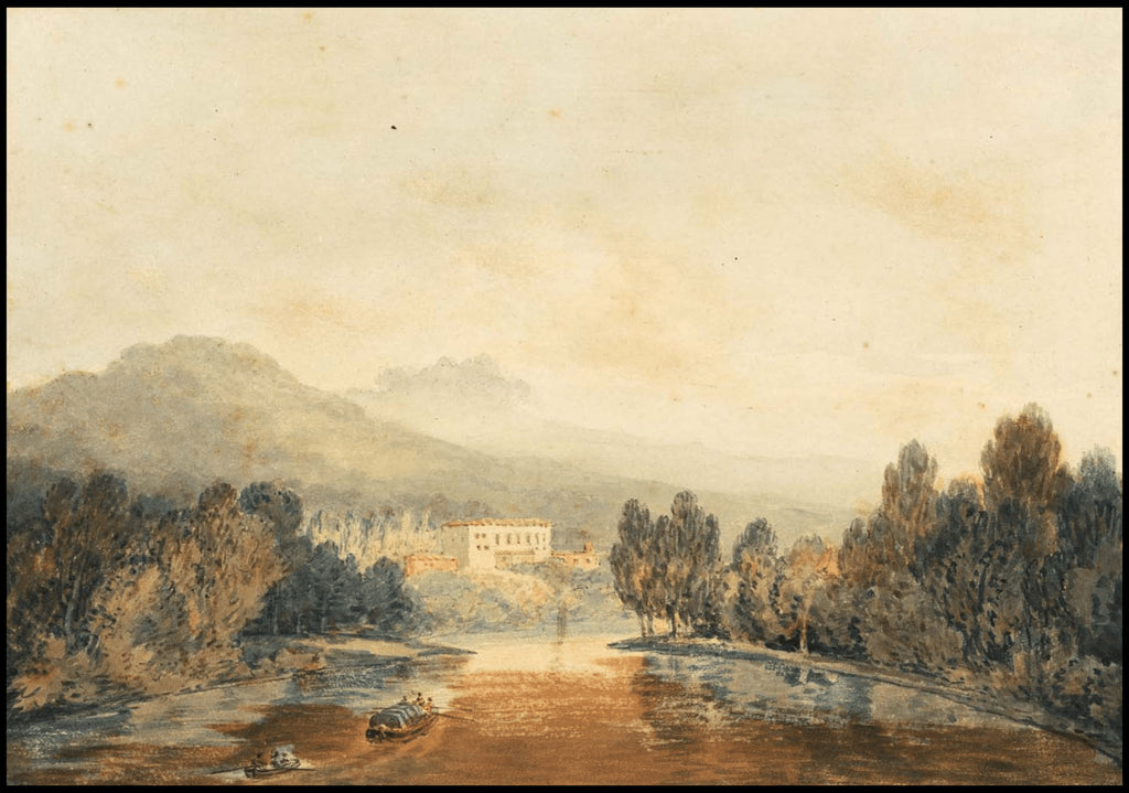 "William Turner - Villa Salviati on the Arno"