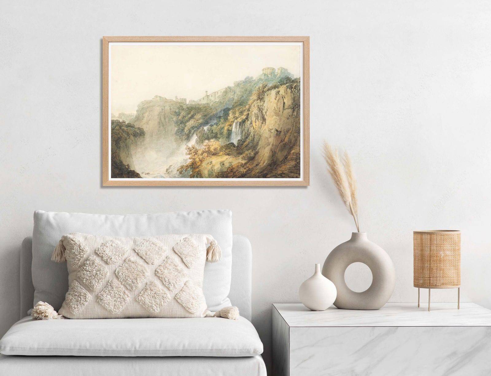 "William Turner - Tivoli with the Temple"