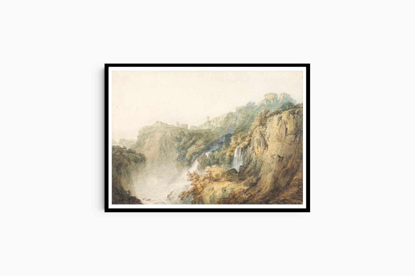"William Turner - Tivoli with the Temple"