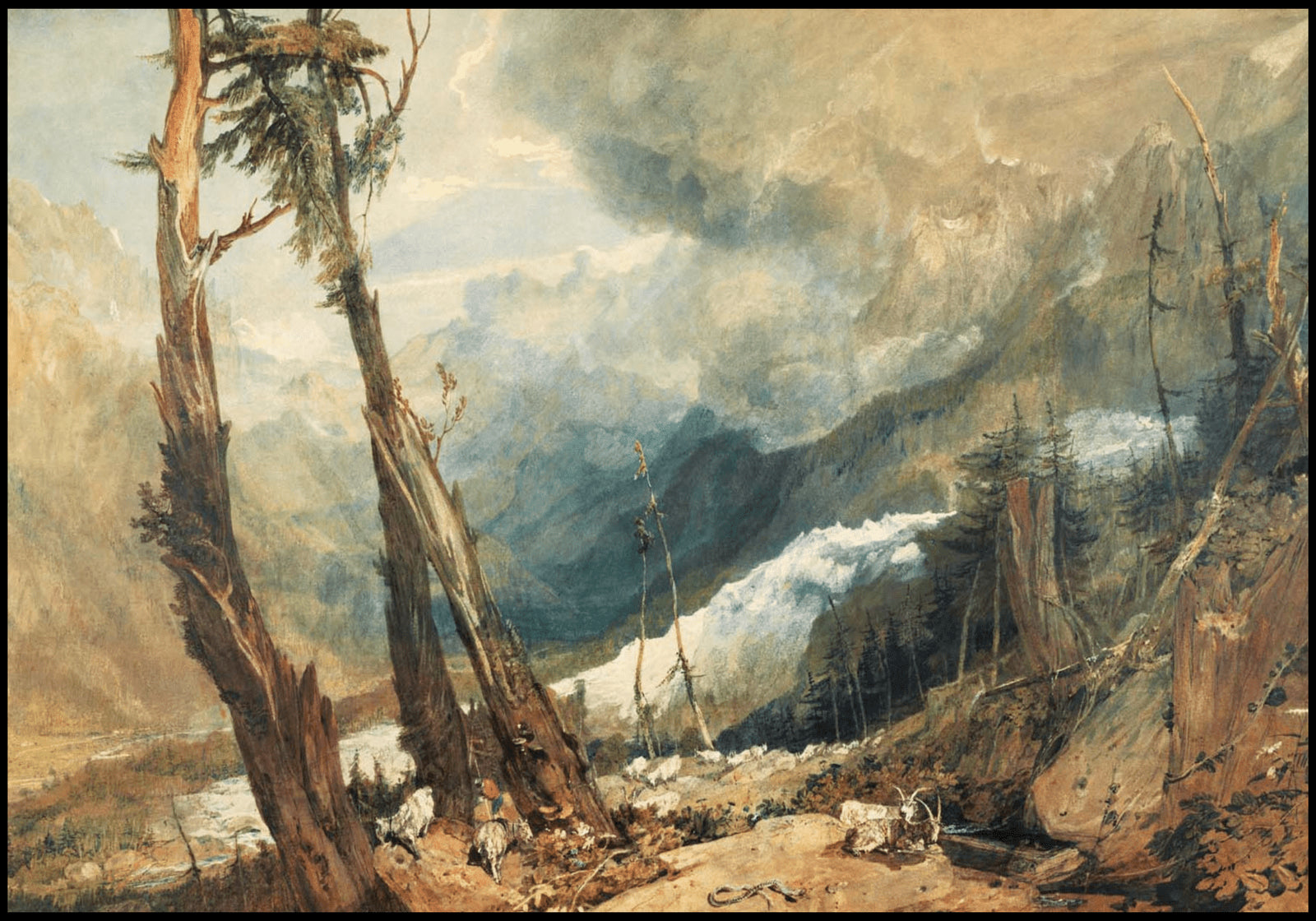 "William Turner - Mer de Glace"