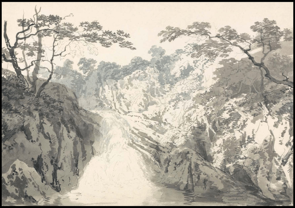 "William Turner - Landscape with Waterfall"