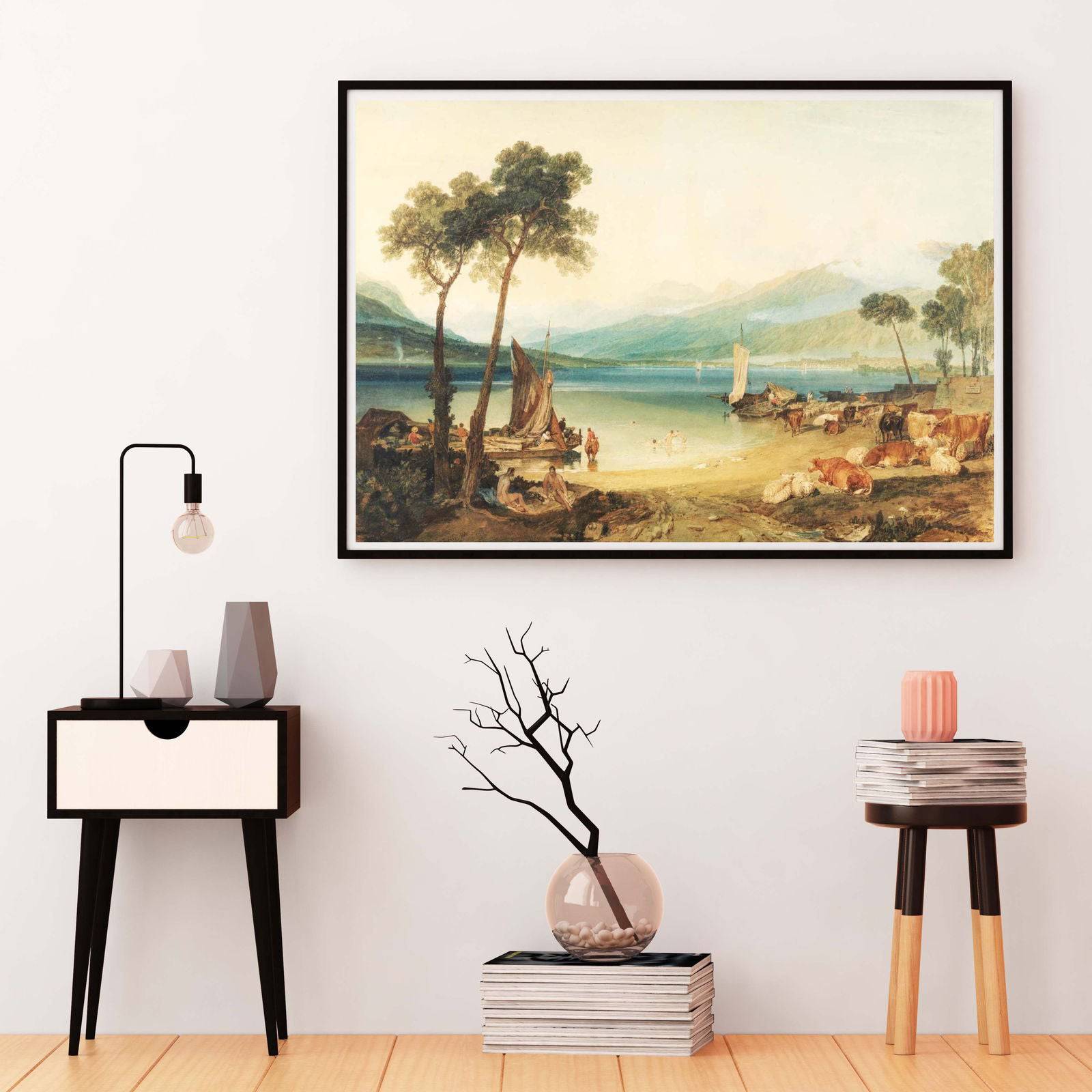 "William Turner - Lake Geneva and Mount Blanc"