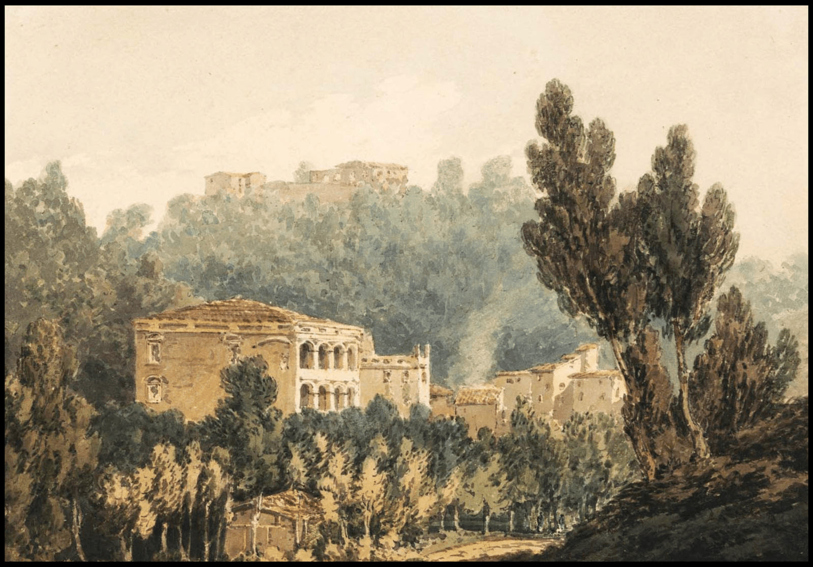 "William Turner - In the Valley near Vietri"