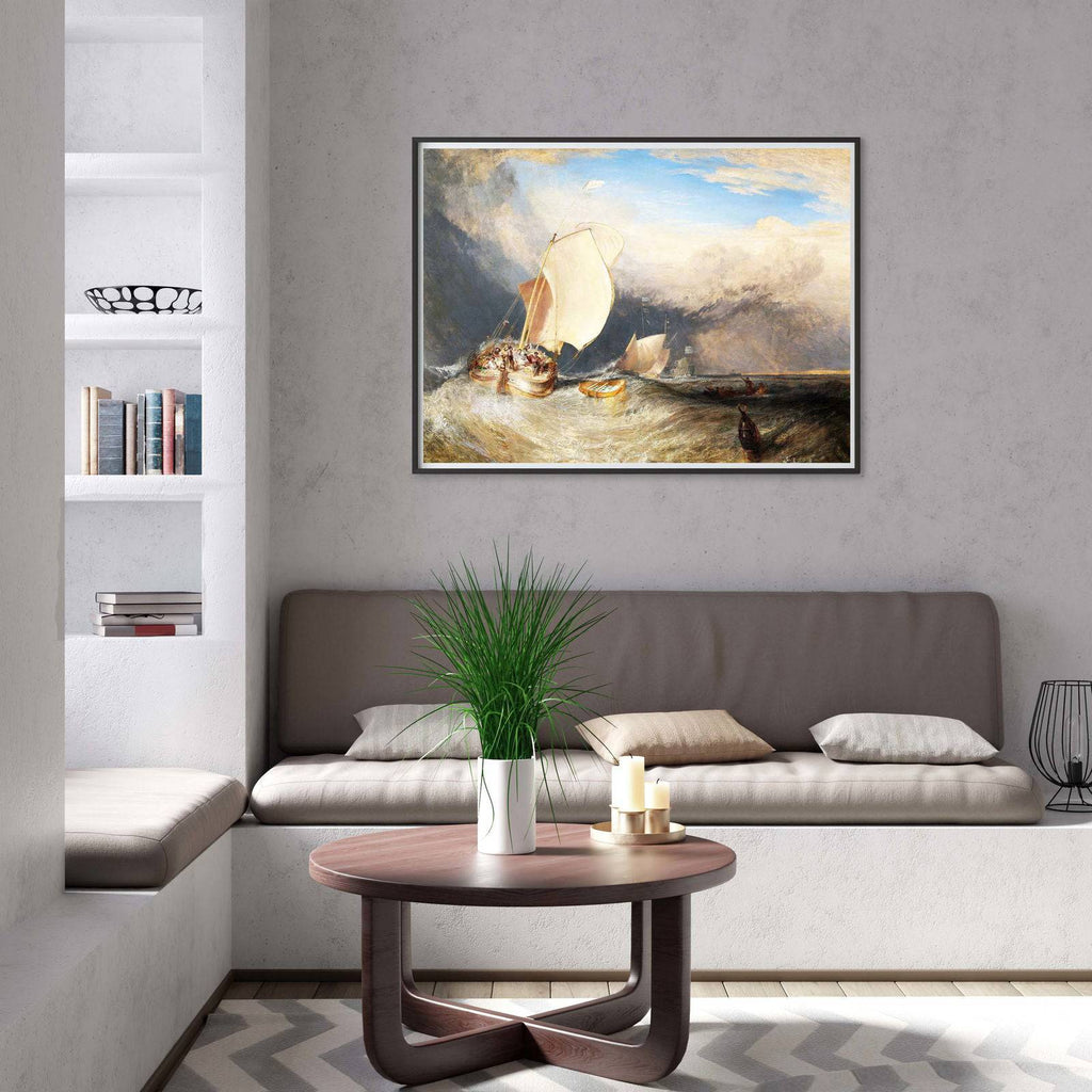 "William Turner - Fishing Boats with Hucksters Bargaining for Fish"