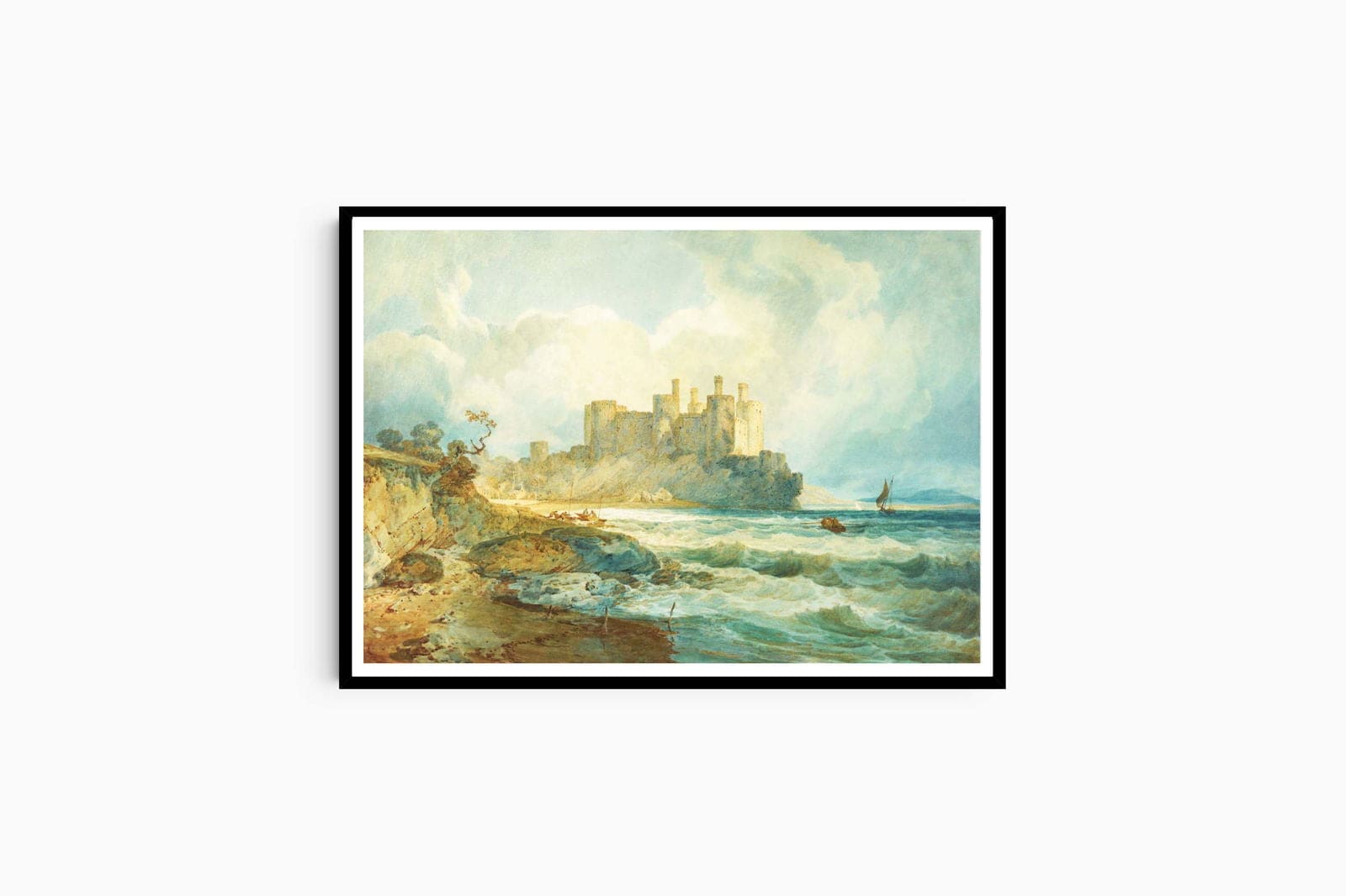 "William Turner - Conway Castle"