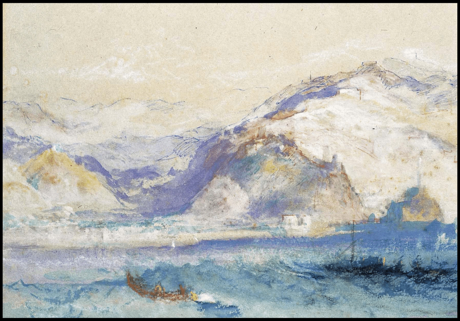 "William Turner - Genoa from the Sea"