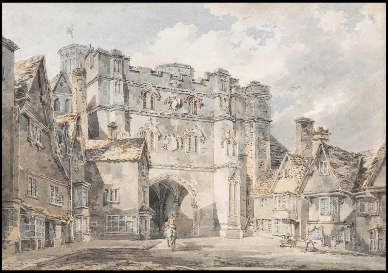 "William Turner - Christ Church Gate"