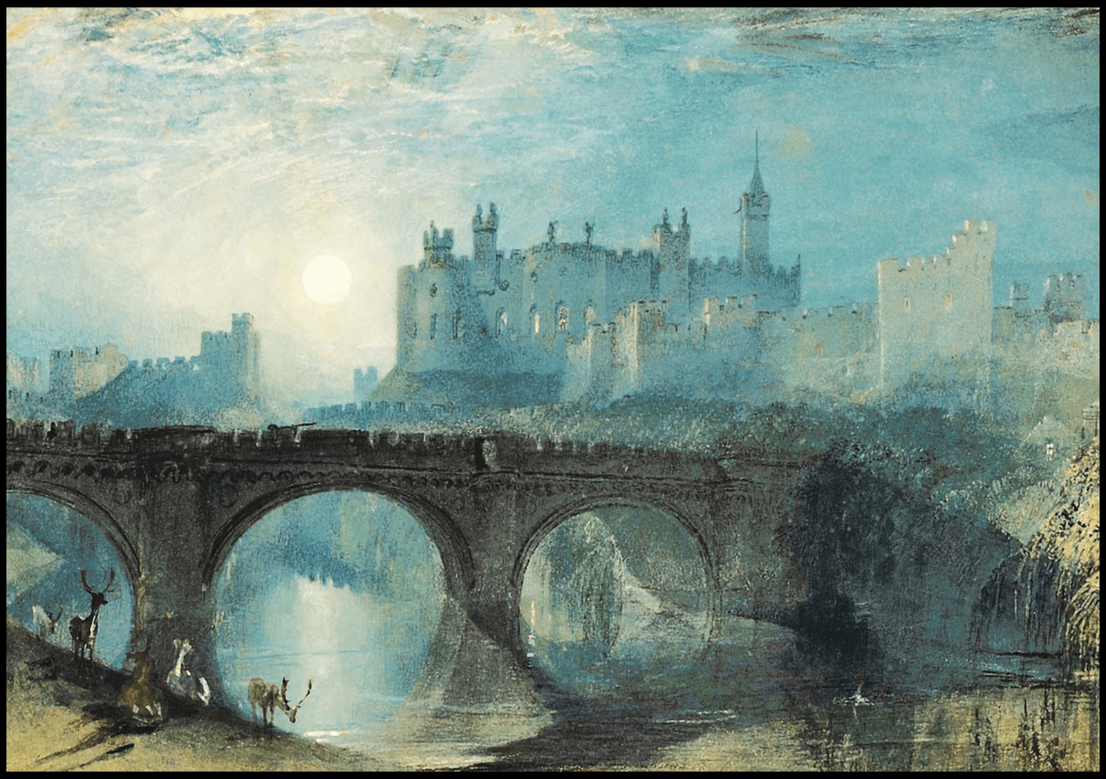 "William Turner - Alnwick Castle"