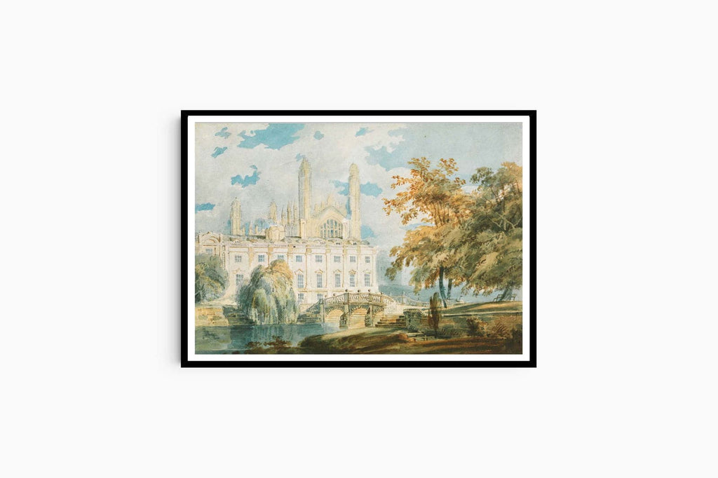 "William Turner - Clare Hall and King's College Chapel"