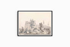 "William Turner - Buildings Overlooking Water"