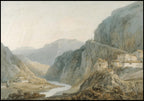 "William Turner - Ascent to the Cascade of Terni"