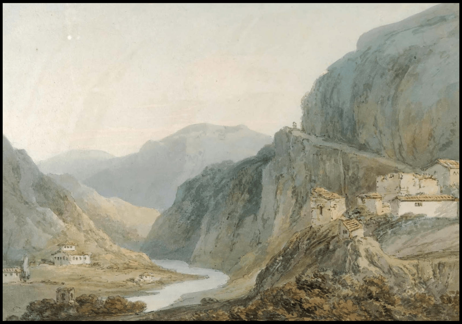 "William Turner - Ascent to the Cascade of Terni"